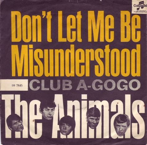 the animals don t let me be misunderstood|don't let me be misunderstood original.